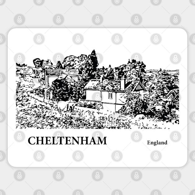 Cheltenham England Sticker by Lakeric